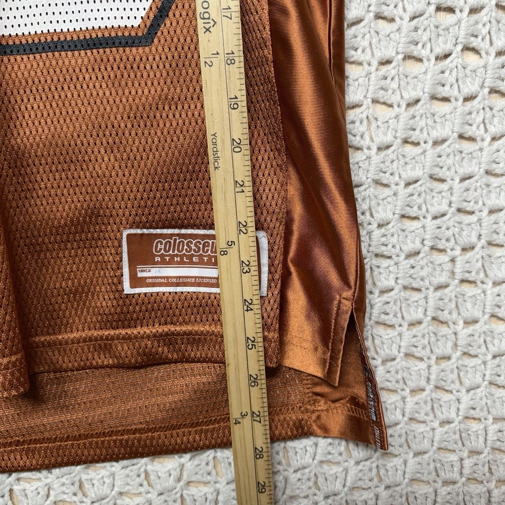 Texas Longhorn Colosseum Brand Jersey Youth Boys L 16-18 Orange #10 Athletic - Picture 5 of 9